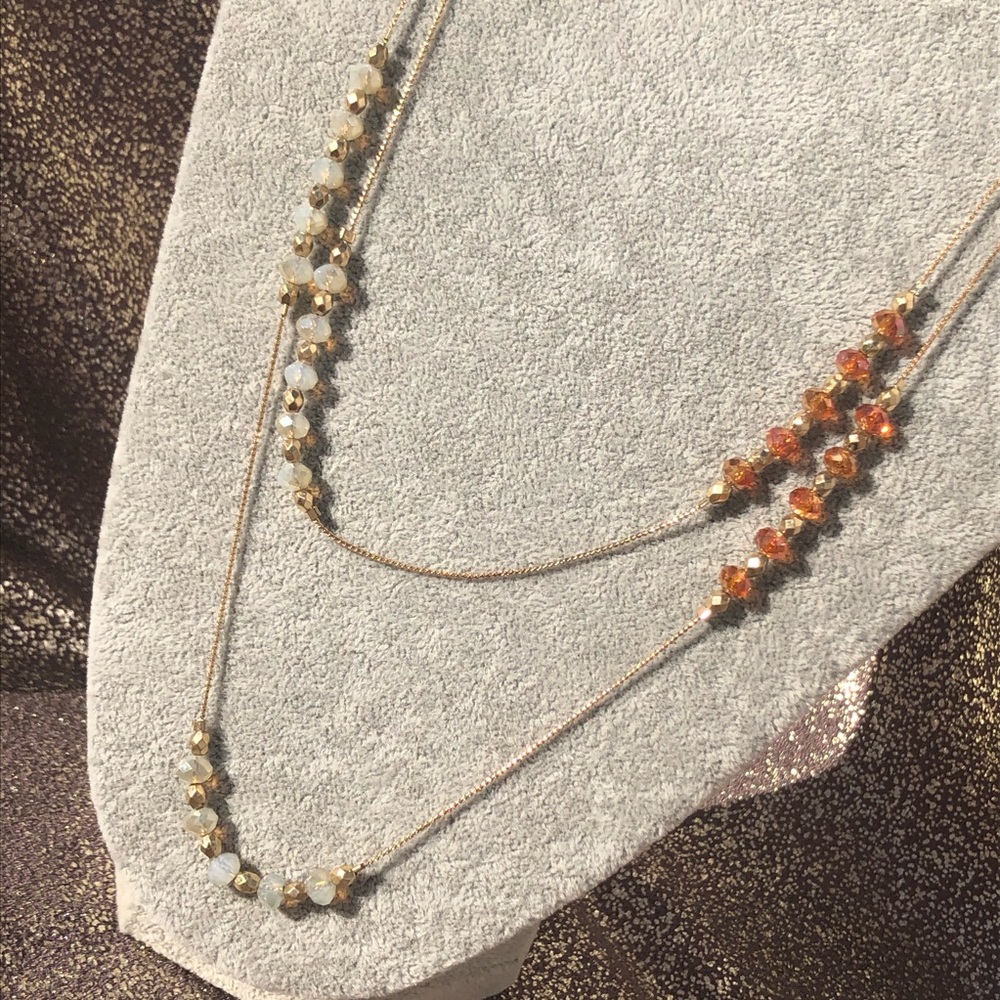 Long Layered Necklace - Picture 2 of 13